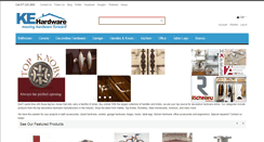 Desktop Screenshot of kehardware.com